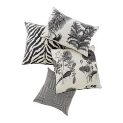 Black and White Pillow Collection - Decorative Pillows