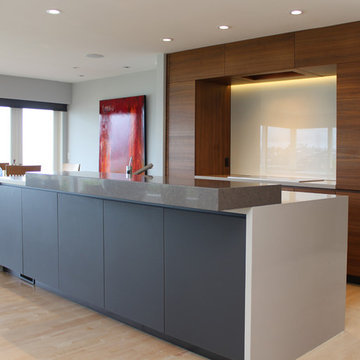 Sausalito Kitchen with amazing views of the bay