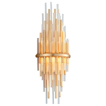 Theory 1-Light Wall Sconce, 22"