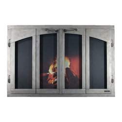 Custom Fireplace Door - Indoor Fireplaces