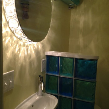 Closet turned into half bathroom Cleveland Heights Ohio