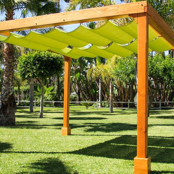 Retractable Canopy Pergola