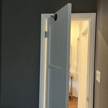 Powder room wallpaper installation Washington, DC
