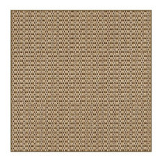 St. Lucia Indoor/Outdoor Carpet, Home/Patio Area Rug - Dune, SQ 6'x6'