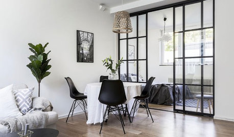 Dela upp stora rum och möblera så du får mer plats