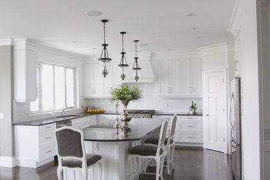 Kitchen - transitional kitchen idea in Calgary