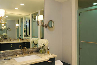 Bathroom - contemporary bathroom idea in Los Angeles