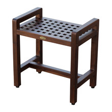 bathroom bench