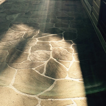 Faux Field Stone Patio