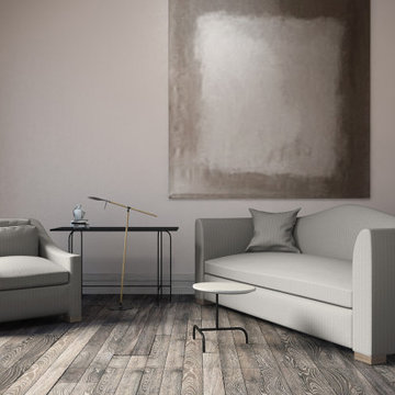 Ahead of the Curve: Crosby Chair in Silver Streak