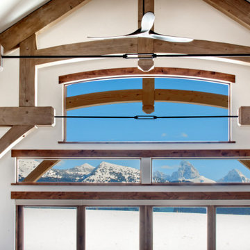 Eastern Idaho Timber Frame: Driggs Residence