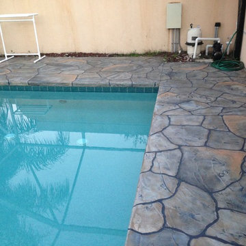 Decorative Concrete Overlay