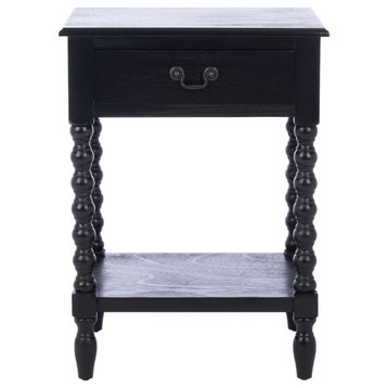 Thea Accent Table Black