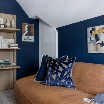 Scarsdale Man Cave + Guest Bathroom