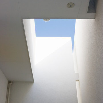 アプローチ(赤堤の家)