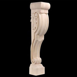 Legacy Scroll And Leaf Island Leg - Kitchen Islands And Kitchen Carts
