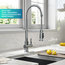Britt 3-Function Pull-Down Water Filter Kitchen Faucet CH, Model KFF-1691CH