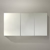Fresca 60" Wide Bathroom Medicine Cabinet With Mirrors