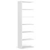 Pombal Modular Shelving Expansion Kit, 27" Shelf, Pure White