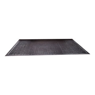 Kempf Black Border Coco Coir Doormat - Heavy Duty Doormats - 22 X 36