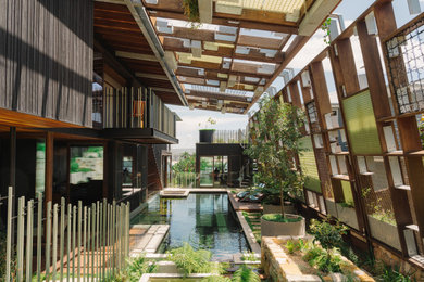 Inspiration for a contemporary exterior in Sydney.