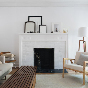 Lewis Range Brick Fireplace Surround