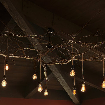 Custom Tree Branch Chandelier