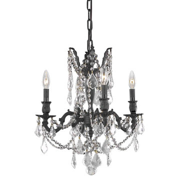 9204 Rosalia Collection Hanging Fixture, Clear, Royal Cut