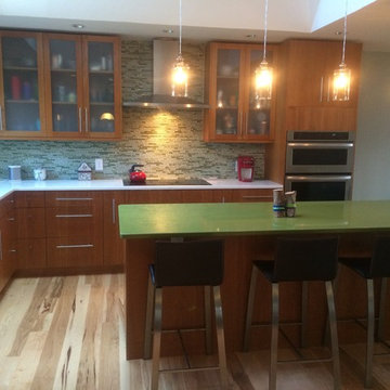 Wide Plank Hickory Wood Floors