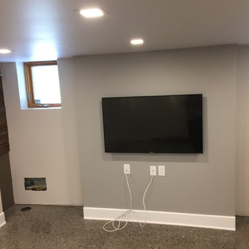 Sous-sol Montreal Ouest - Basement Projet Montreal West