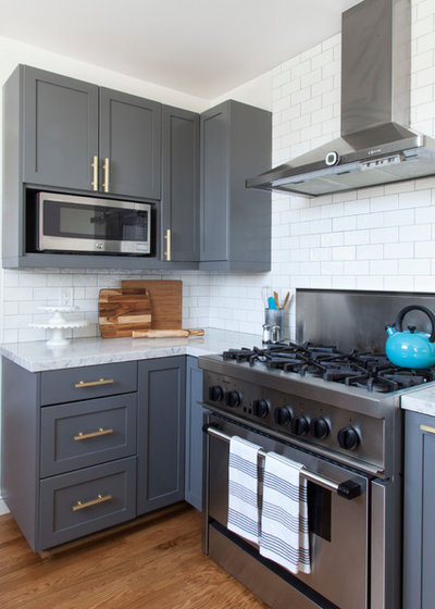 Eclectic Kitchen by Jill Cordner Interior Design