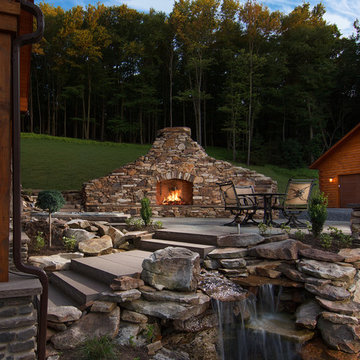 Log Cabin Living with Extreme Outdoor Living Area