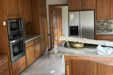Kitchen Cabinet Painting in Roswell, GA
