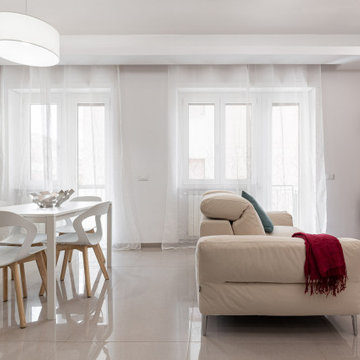 Casa A.B. - Cucina e soggiorno | Open space