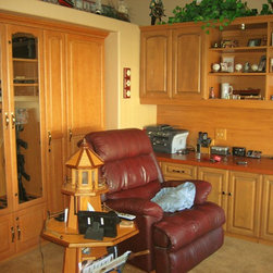 Gun cabinet and office - Storage And Organization