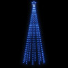 vidaXL Christmas Cone Tree Artificial Christmas Tree Decoration with LEDs Blue