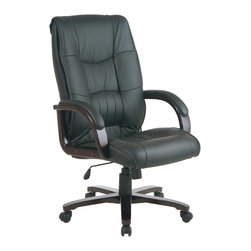 High Back Leather Office Chair - Office Chairs