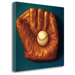 Tangletown Fine Art - "Baseball Mitt I" By Tr Colletta, Giclee Print on Gallery Wrap Canvas - Give your home a splash of color and elegance with Floral art by TR Colletta.