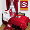 Kansas City Chiefs NFL Locker Room Complete Bedroom Package - Twin