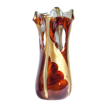 Hand blown glass vases
