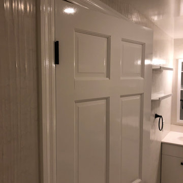 Bamboo Style Venetian Plaster Bathroom
