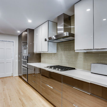 Contemporary Bronze Kitchen Design Washington, DC