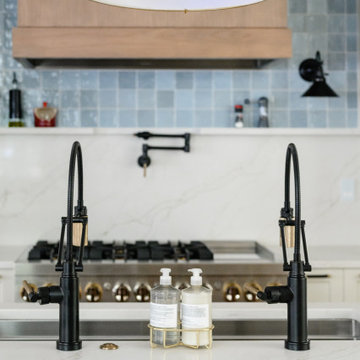 Modern kitchen with French Country detail