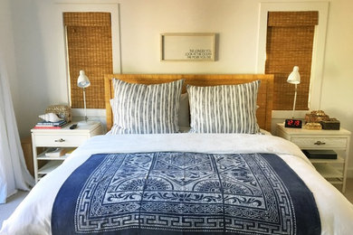 Example of a bedroom design in Orange County