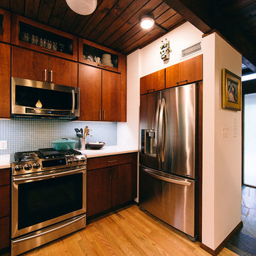 West Lafayette Mid Century Modern Kitchen Remodel