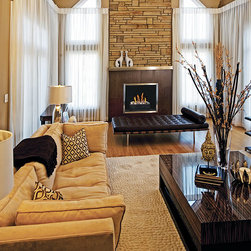 Modern Log Set: A Solution to Your Everyday Fireplace - Indoor Fireplaces