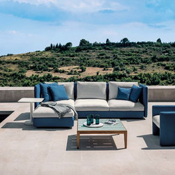 Roda Double Outdoor Sectional Sofa - Outdoor Sofas
