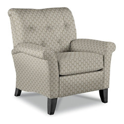 Thorne High Leg Recliner by La-Z-Boy shown in Taupe - Recliner Chairs