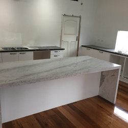 Pearl White Marble - Kitchen Countertops