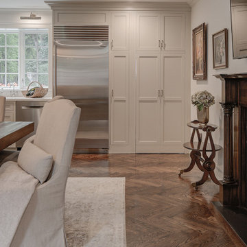 Cozy Breakfast Room with Hidden Pantry